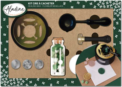 Aladine set ceralacca natura creatività artigianale con cera