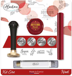 Aladine set ceralacca Natale - kit creativo per bambini e adulti