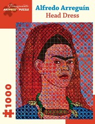 Pomegranate puzzle Alfredo Arreguín - Head Dress 1000 pezzi arte