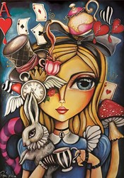 Magnolia puzzle Alice - puzzle d'arte 1000 pezzi