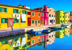 Alipson Puzzle puzzle A Break in Burano, Italia - divertimento colorato