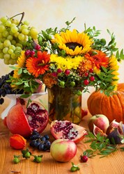 Alipson Puzzle bouquet autunnale - puzzle per adulti e bambini