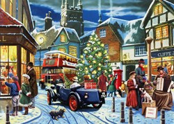 Alipson Puzzle puzzle natalizio 1500 pezzi villaggio invernale adulti