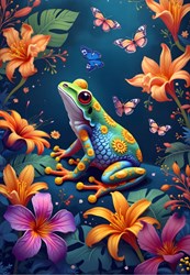 Alipson Puzzle - Puzzle rana e palla farfalla per bambini