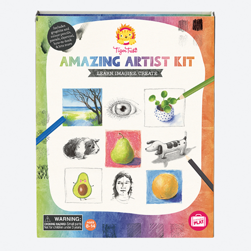 Tiger Tribe set da disegno Amazing Artist Kit per il divertimento creativo