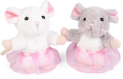 Living Nature topo di peluche con tutù - morbido giocattolo per bambini