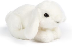 Living Nature peluche coniglio orecchie cadenti piccolo morbido