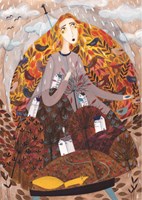 D-Toys puzzle arte Andrea Kürti Fallen 1000 pezzi puzzle
