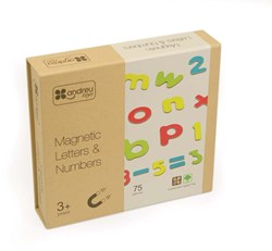 Andreu Toys ANDREU - Lettere e numeri magnetici