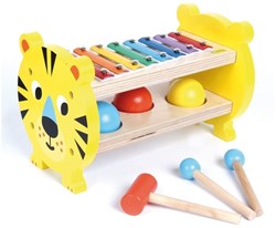 Andreu Toys giocattolo in legno xilofono tigre gioco educativo musica