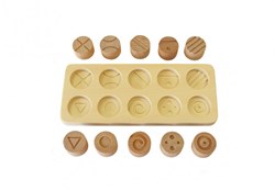 Andreu Toys gioco sensoriale - cilindri educativi multicolore