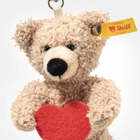 Steiff peluche portachiavi orsetto Fynn - Love, beige, 12 cm-3
