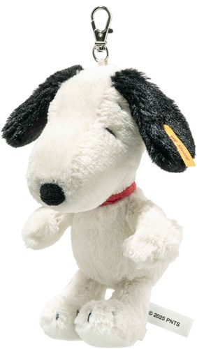 Steiff peluche Snoopy portachiavi - 15 cm - pupazzo bianco Peanuts-2