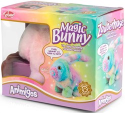 Tobar peluche coniglio Animigos Magic Rainbow Bunny Rabbit morbido