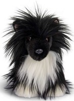 ANIMIGOS WORLD OF NATURE 18CM BLACK CHINESE CRESTED DOG