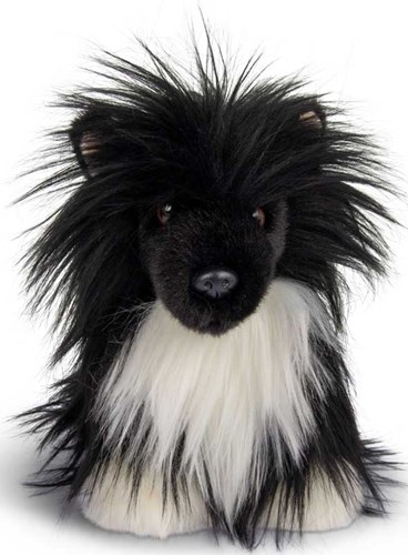ANIMIGOS WORLD OF NATURE 18CM BLACK CHINESE CRESTED DOG