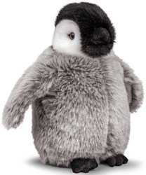 Tobar peluche pulcino pinguino imperatore giocattolo morbido grigio