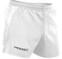 Kooga pantaloncini rugby Antipodean II bianchi - pantaloncini adulti XSM