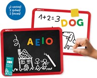 APLI Kids lavagna magnetica doppia faccia - giocattolo whiteboard-2
