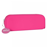 APLI Kids astuccio silicone rosa - flessibile e impermeabile