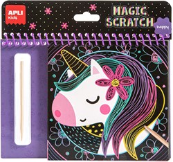 APLI Kids APLI - Libro da colorare Happy Scratch (8 fogli)