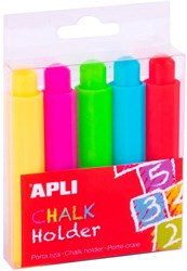 APLI Kids portagessi - set 5 colori - scuola e casa