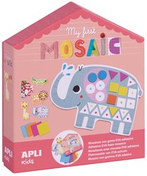 APLI Kids animali mosaico - gioco creativo con foam e carte XXL