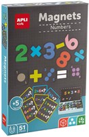 APLI Kids APLI - Spel Magnetisch Nummers 51 stuks