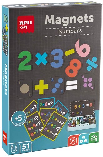 APLI Kids APLI - Spel Magnetisch Nummers 51 stuks