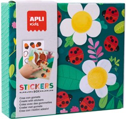 APLI Kids gioco di adesivi - set creativo coccinella per bambini