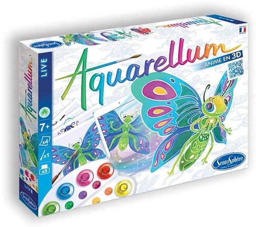 Sentosphère pittura Aquarellum 3D insetti giocattolo creativo