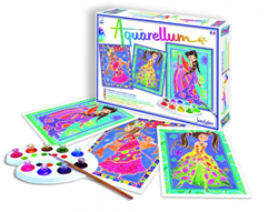 Sentosphère set pittura ad acquerello Glamour Girls giocattolo creativo