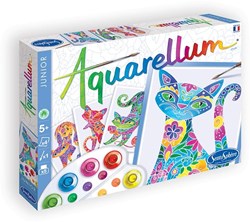 Sentosphère set pittura acquerello gatti - giocattolo creativo