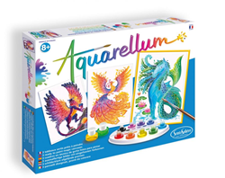 Sentosphère pittura ad acquerello creature mistiche set creativo bambini