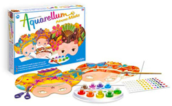 Sentosphère set maschere principessa acquerello per bambini