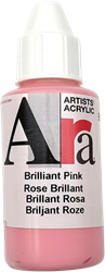 Ara vernice acrilica rosa brillante 100 ml - pittura creativa rosa