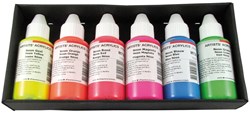 Ara set colori acrilici neon 6x100 ml pittura professionale