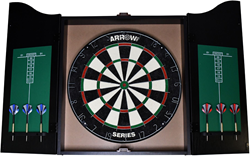 Arrow180 set armadio bersaglio bristle dartboard con freccette acciaio