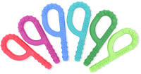 ARK Therapeutic gioco da masticare sensoriale Textured Grabber magenta standard Grabber-kauwtool met 3 texturen, ook geschikt voor eettherapie en sensorische opbouw.-2