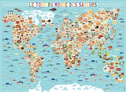 Nathan Around the World of Flavors - Julie Mercier - 500 Teile