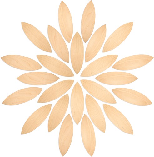 Grapat giocattolo in legno Petals platform - gioco creativo