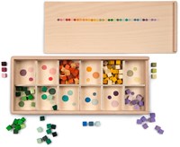 Grapat set di blocchi in legno - Mis & Match - educativo creativo