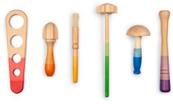 Grapat set di attrezzi in legno gioco creativo per bambini