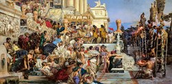 Castorland puzzle Nero's Torches 4000 pezzi arte educativo