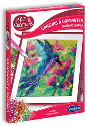 Sentosphère Diamond Canvas set creativa colibrì pittura per bambini