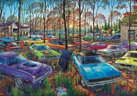 Art Puzzle puzzle Auto Graveyard - 1000 pezzi di divertimento