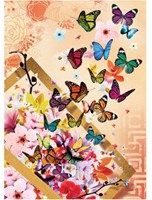 Art Puzzle puzzle Schmetterlinge - 500 pezzi cartone colorato
