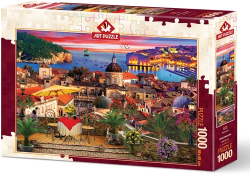 Art Puzzle puzzle Dubrovnik - 1000 pezzi puzzle adulti cartone-2