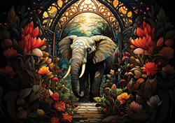 Art Puzzle puzzle Guardian of Flowers - 1000 pezzi fiori