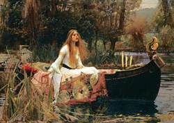 Art Puzzle puzzle d'arte John William Waterhouse Lady of Shalott 2000 pezzi
